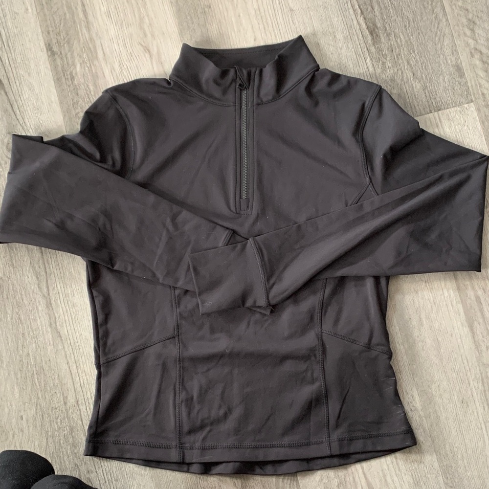 Avia Black Athletic Top with Logo